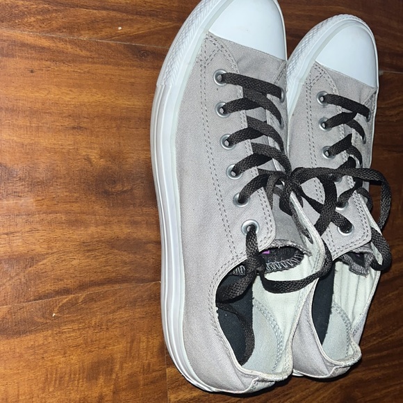 Converse all Star Women Size 10w Brown Low Top Fabric 540420f - Picture 6 of 16